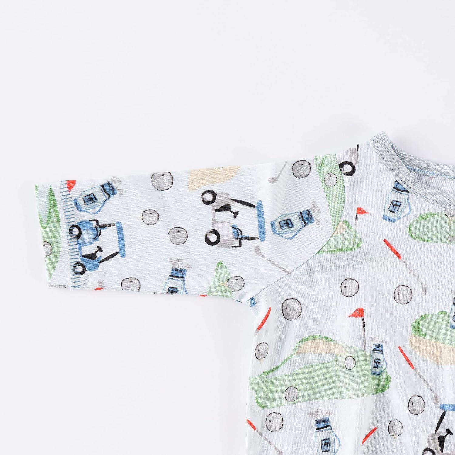 imageMud Pie babyboys Mud Pie Baby Boys Golf Footed SleeperMud Pie Baby Boys Golf Footed SleeperBlue