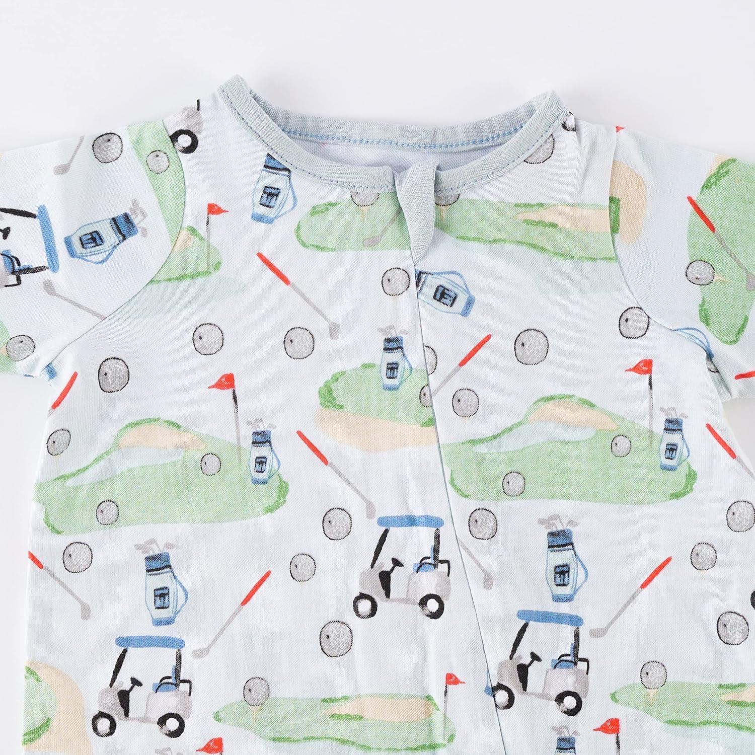 imageMud Pie babyboys Mud Pie Baby Boys Golf Footed SleeperMud Pie Baby Boys Golf Footed SleeperBlue