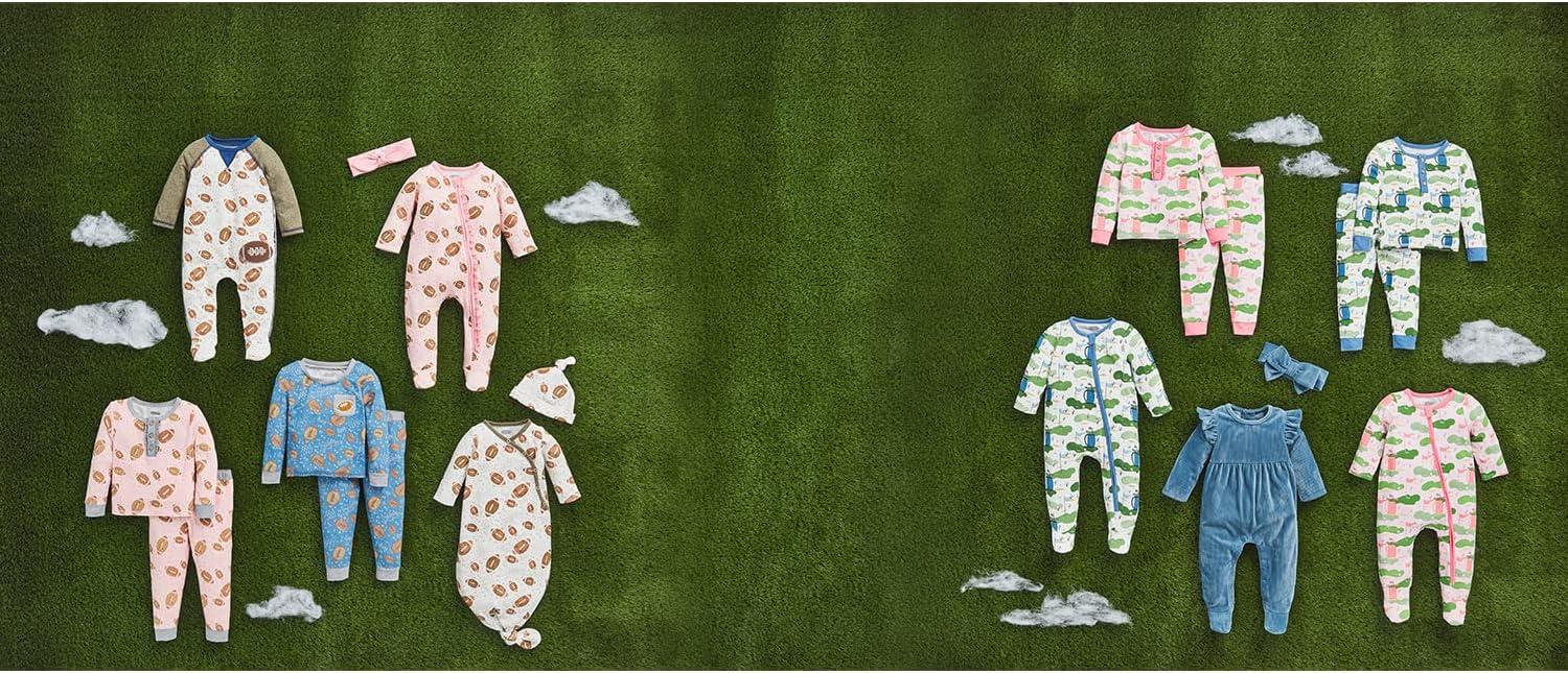 imageMud Pie babyboys Mud Pie Baby Boys Golf Footed SleeperMud Pie Baby Boys Golf Footed SleeperWaffle Football