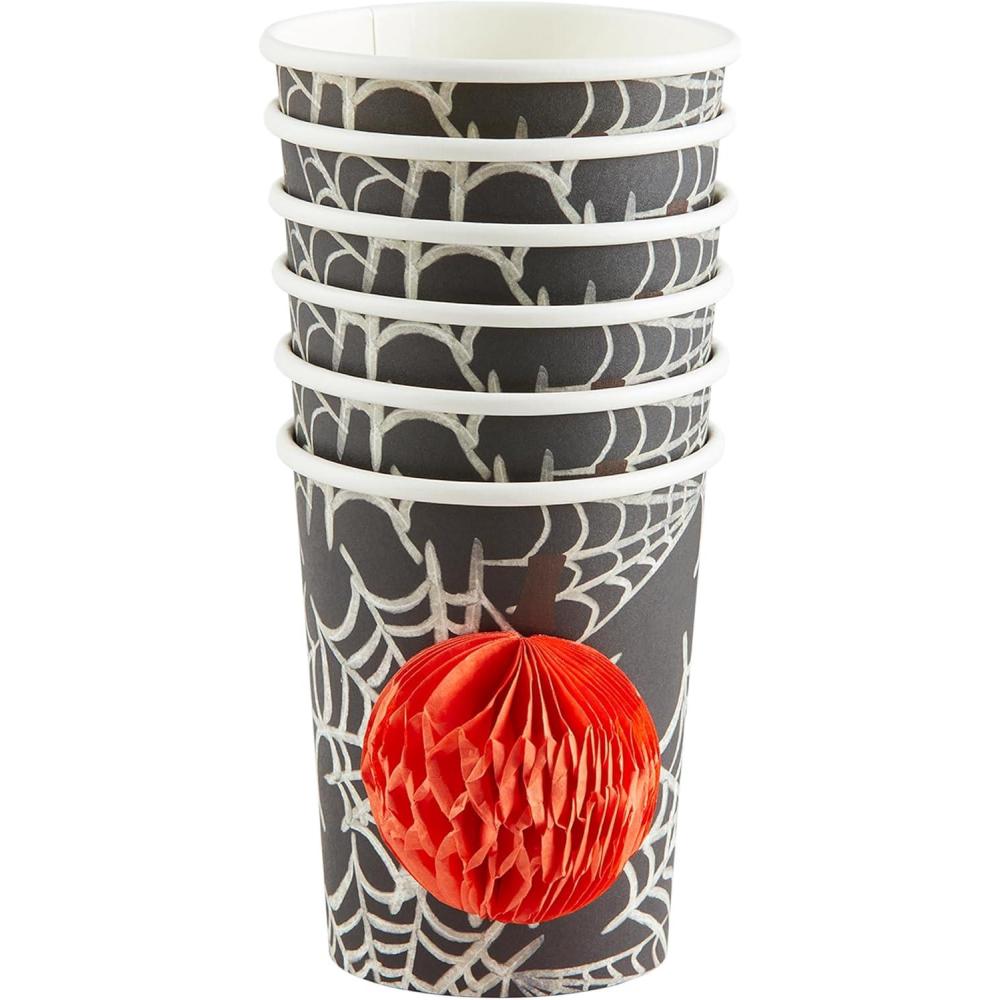 imageMud Pie Halloween Paper Cup Pumpkin 9 oz