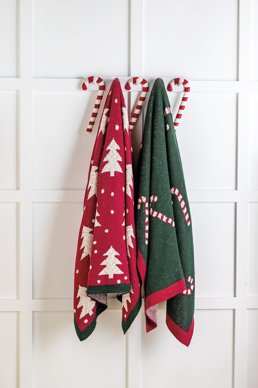 imageMud Pie Christmas Tree Knit Throw Blanket