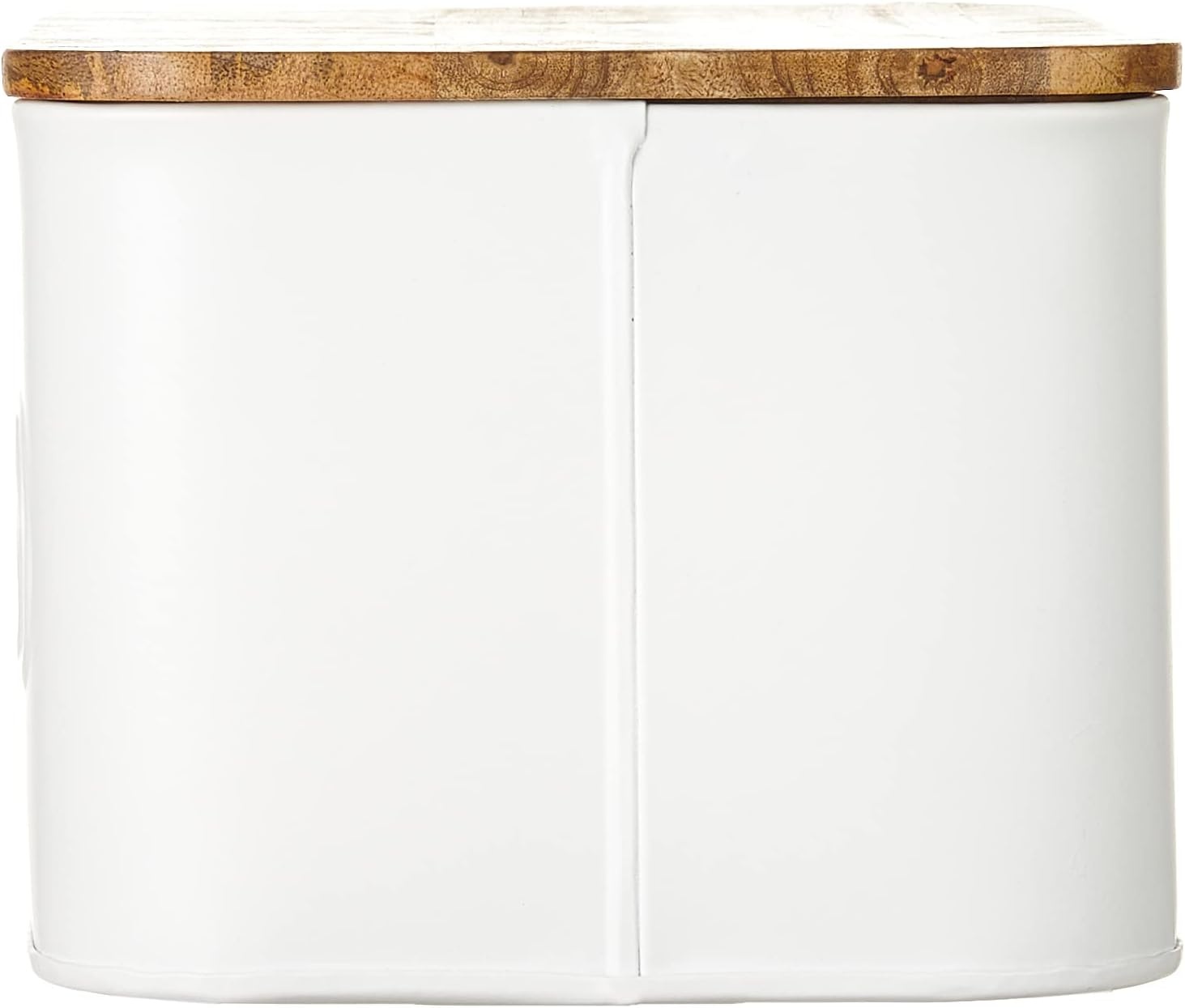 image:imageMud Pie Circa Bread Box white 5 14 x 12