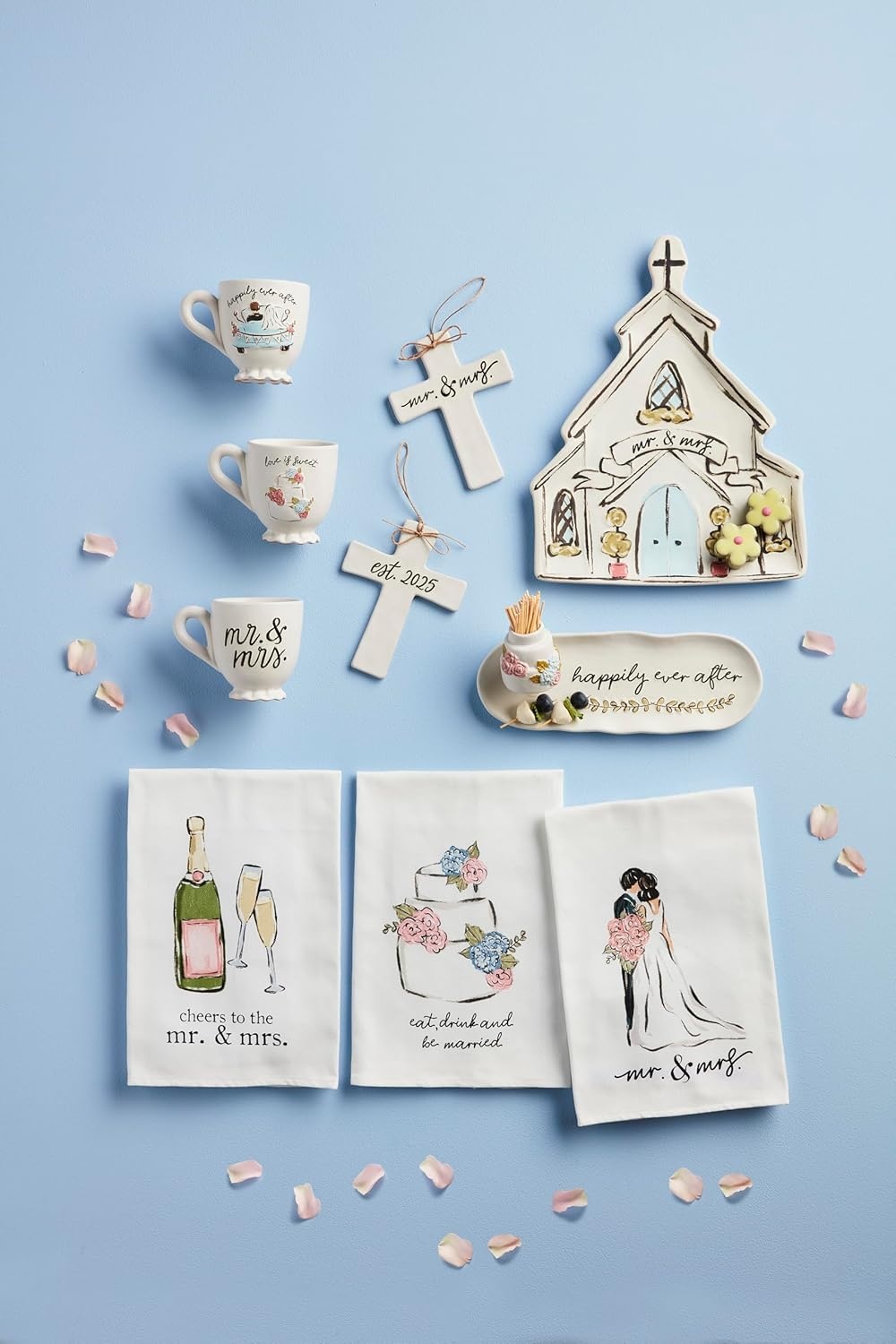 image:imageMud Pie Mr Mrs Wedding Mug 16 oz