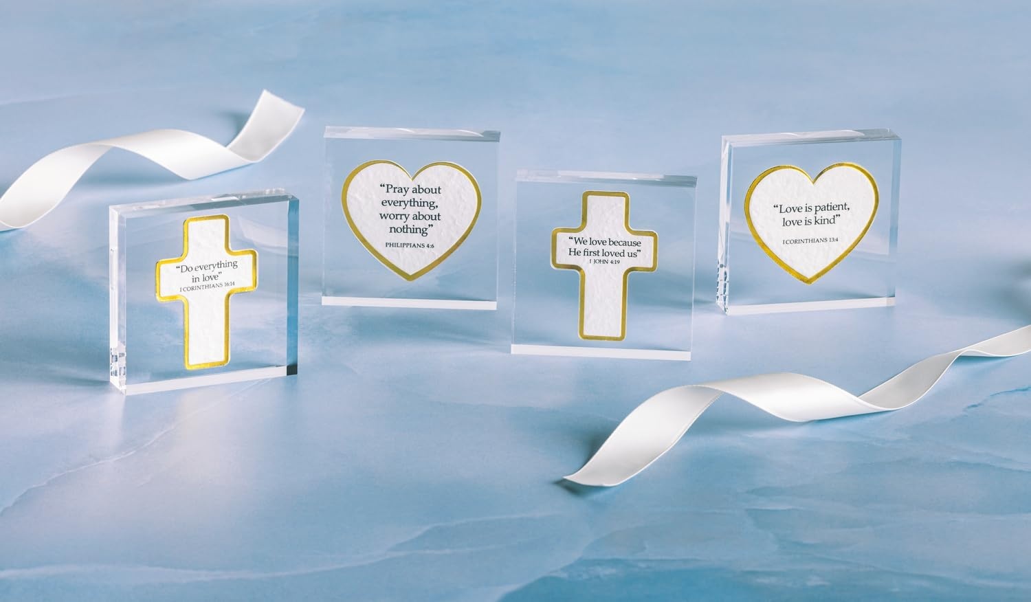 image:imageMud Pie White Pray About Paper Acylic PlaquePray About