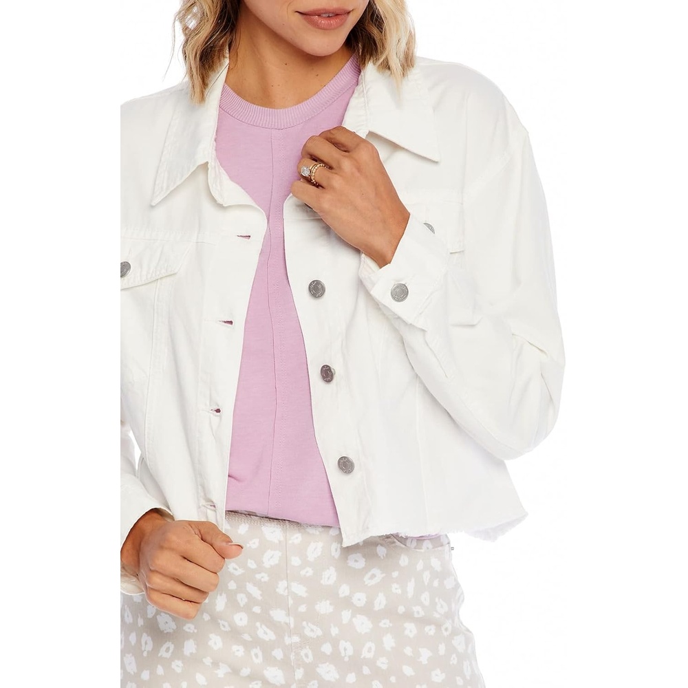 image:imageMud Pie Womens White Preston Jacket MediumWhite