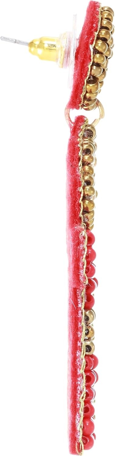 image:imageMud Pie Womens Holiday Beaded Earrings Present One Size