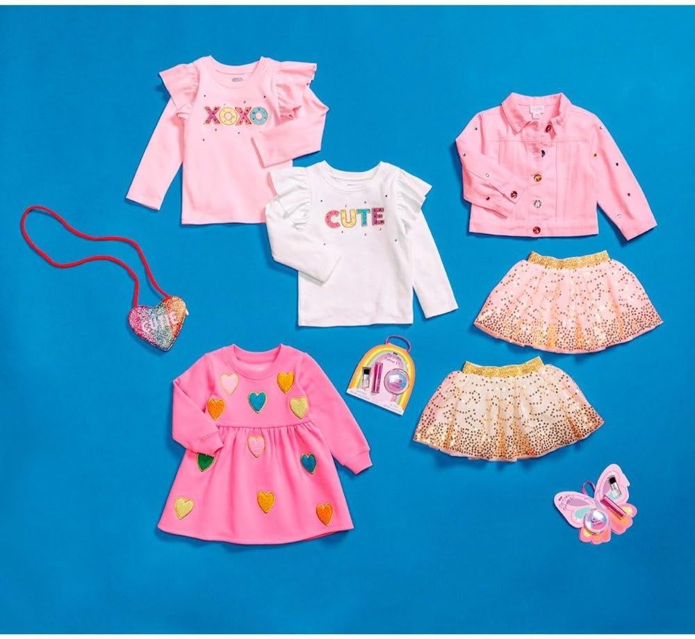 image:imageMud Pie Girls Mud Pie Kids Jewel Long Sleeve ShirtPink