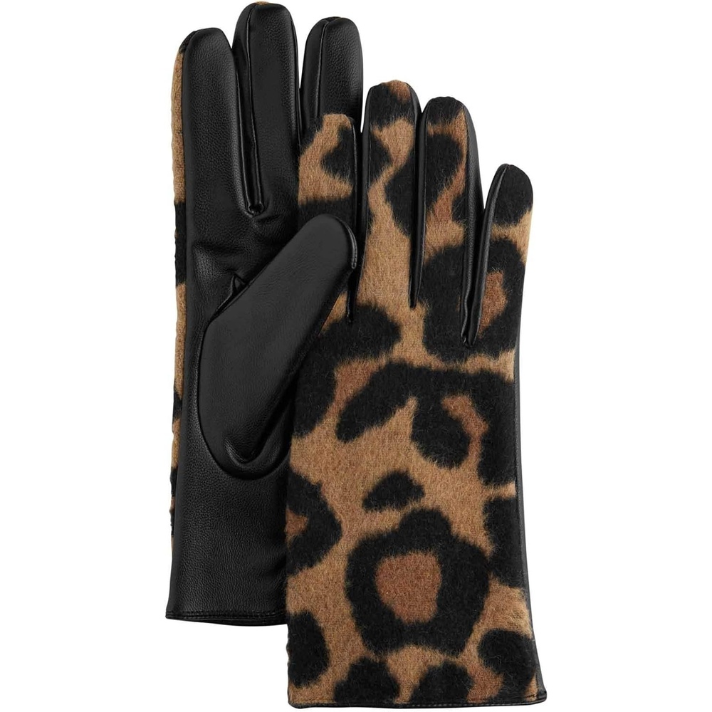 image:imageMud Pie Womens Leopard Glove Brown One Size Fits Most