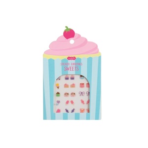 Mud Pie Kids’ Sweets Stick-On Earring Set(Blue)