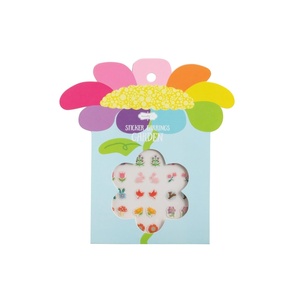 Mud Pie Kids’ Sweets Stick-On Earring Set(Yellow)