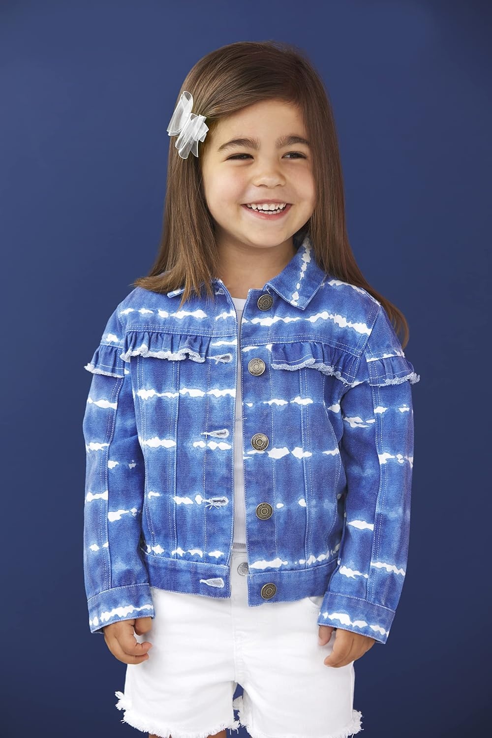 image:imageMud Pie Girls Baby Girls JacketTie Dye