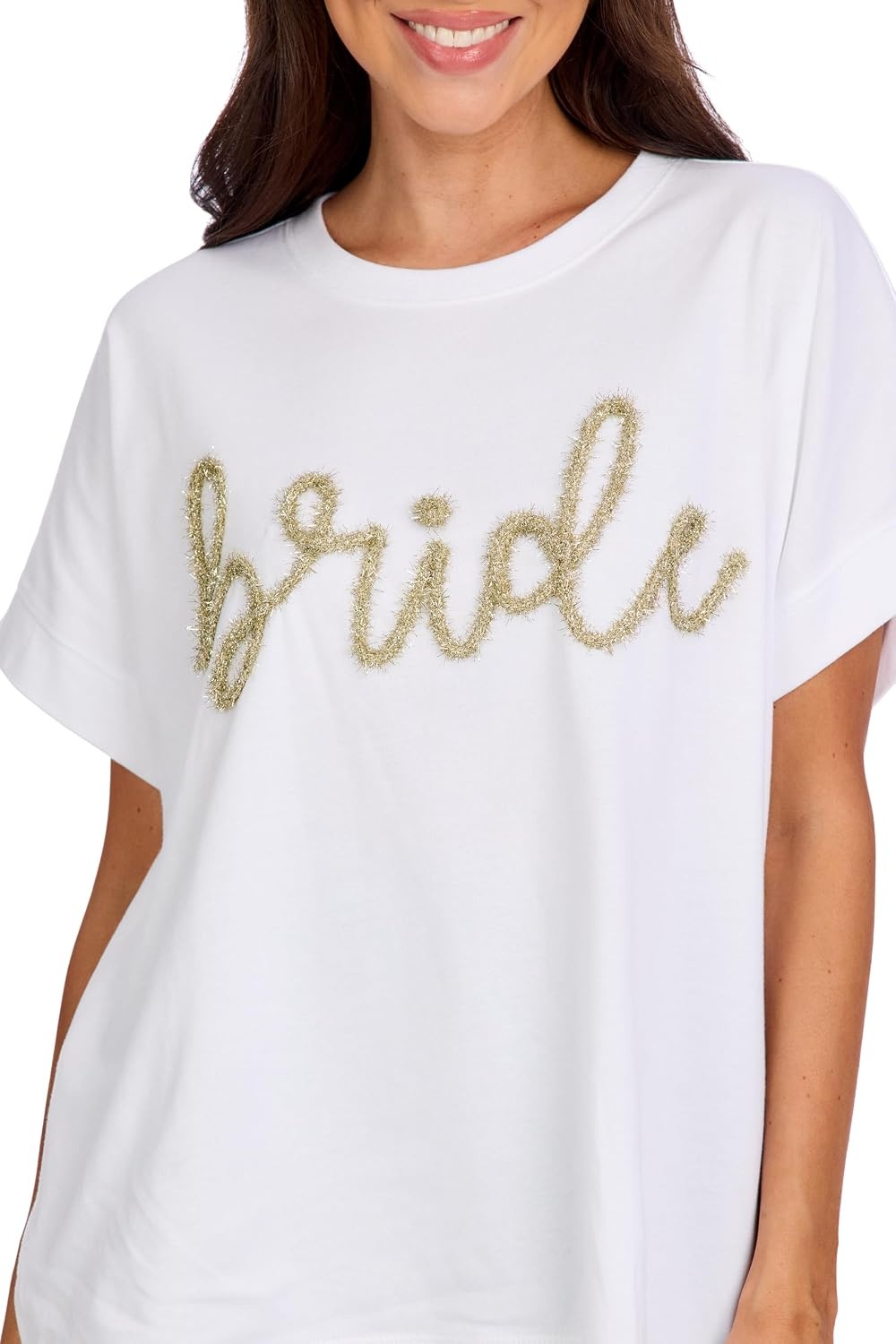 image:imageMud Pie Womens Womens Sparkle TopBride