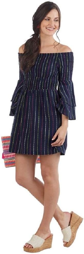 image:imageMud Pie Womens Desi Off The ShoulderBlue