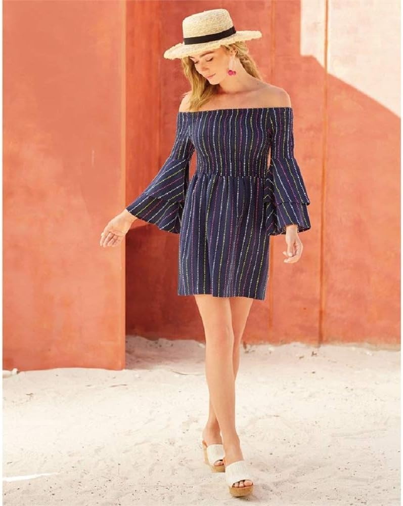 image:imageMud Pie Womens Desi Off The ShoulderBlue