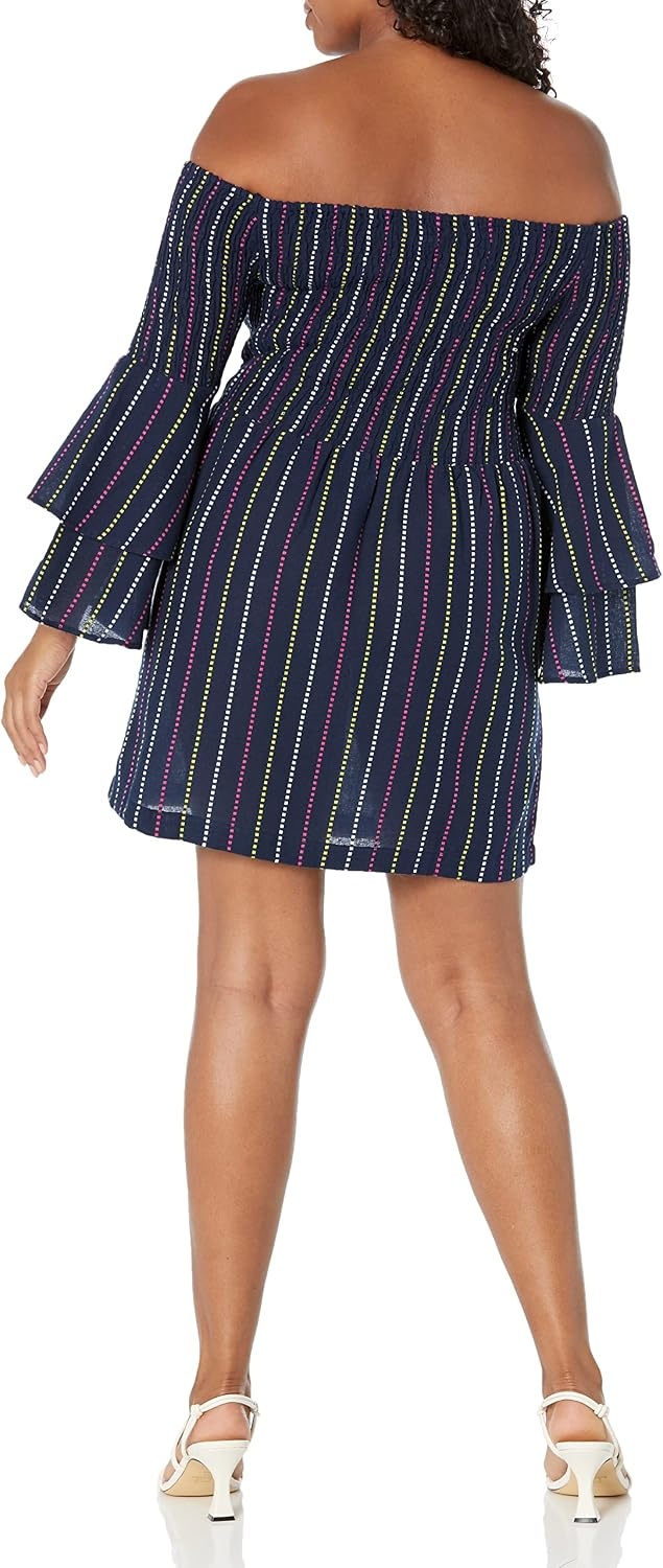 image:imageMud Pie Womens Desi Off The ShoulderBlue