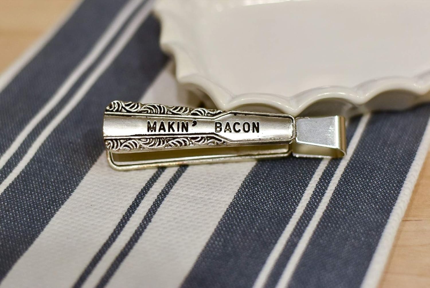 image:imageMud Pie Bacon Serving Tray Set White 12 X 45