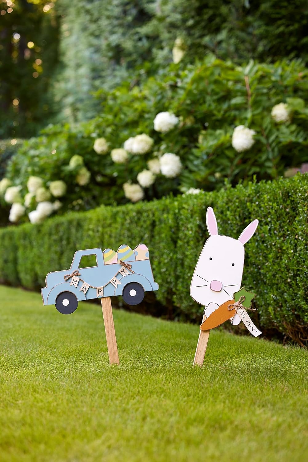 image:imageMud Pie Spring Yard Stake Truck 18 12 x 14 314