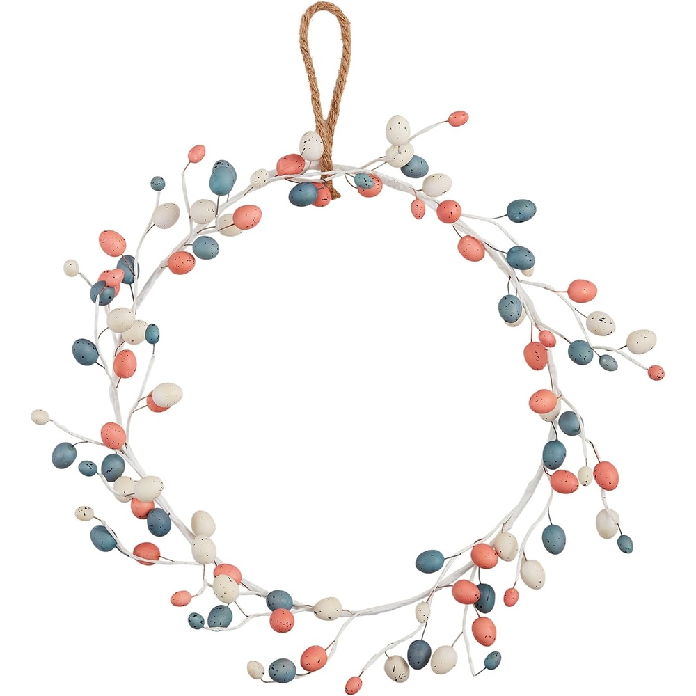 image:imageMud Pie Egg Twig Wreath White