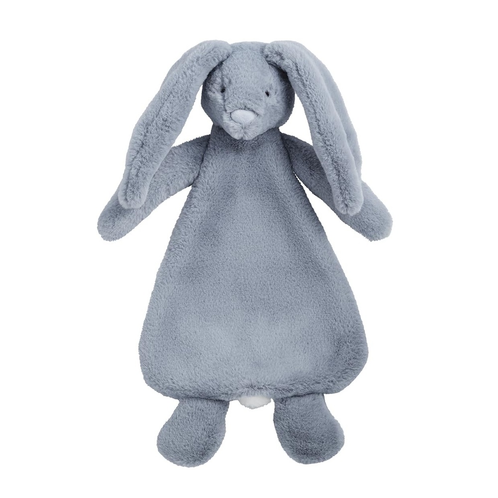 image:imageMud Pie Ivory Bunny Plush WoobieBlue
