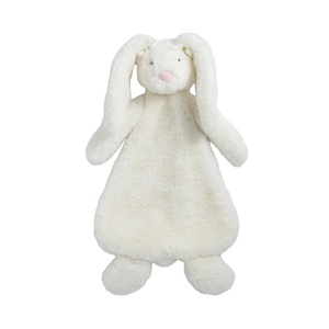 Mud Pie Ivory Bunny Plush Woobie(White)