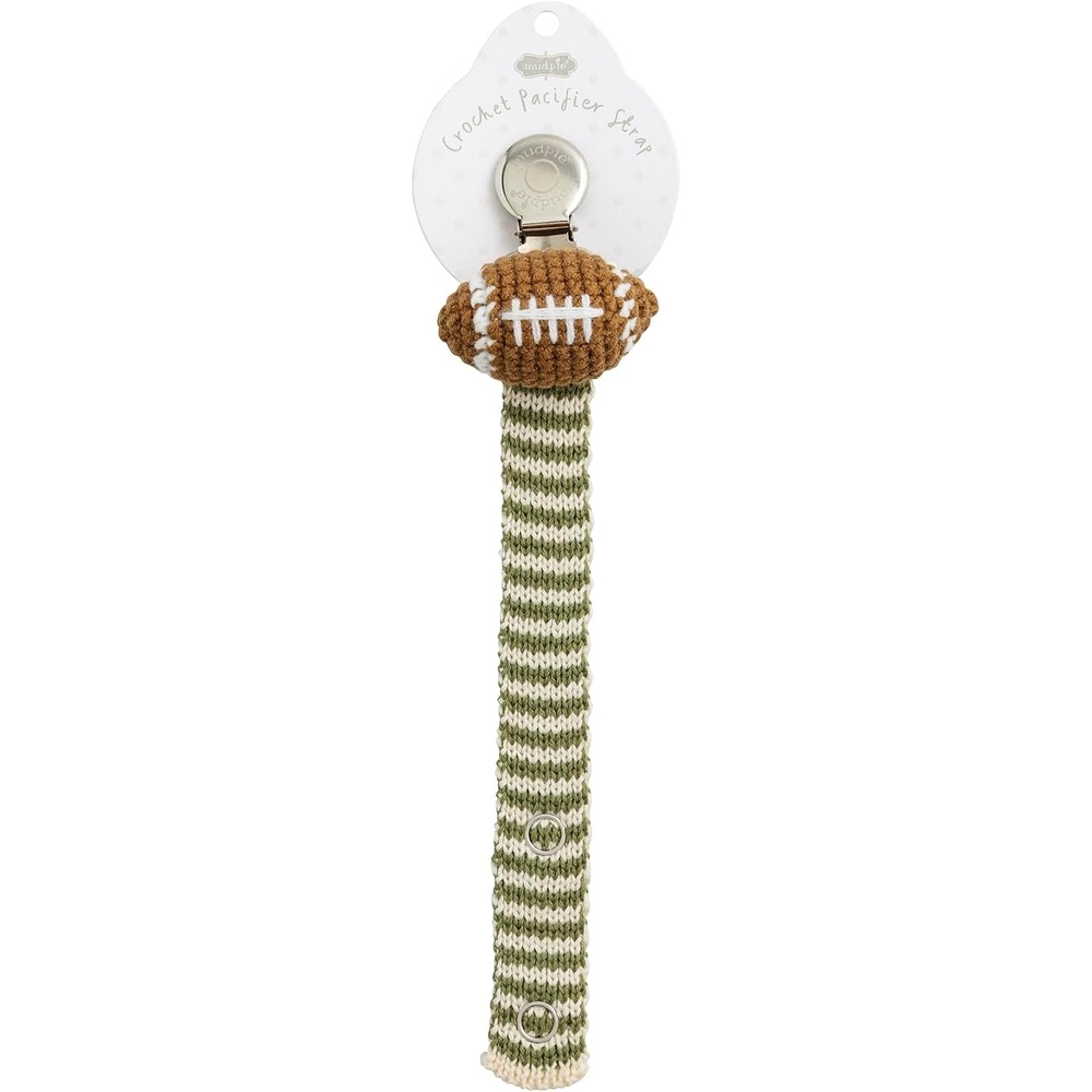 image:imageMud Pie Baby Football Crochet Pacy Strap