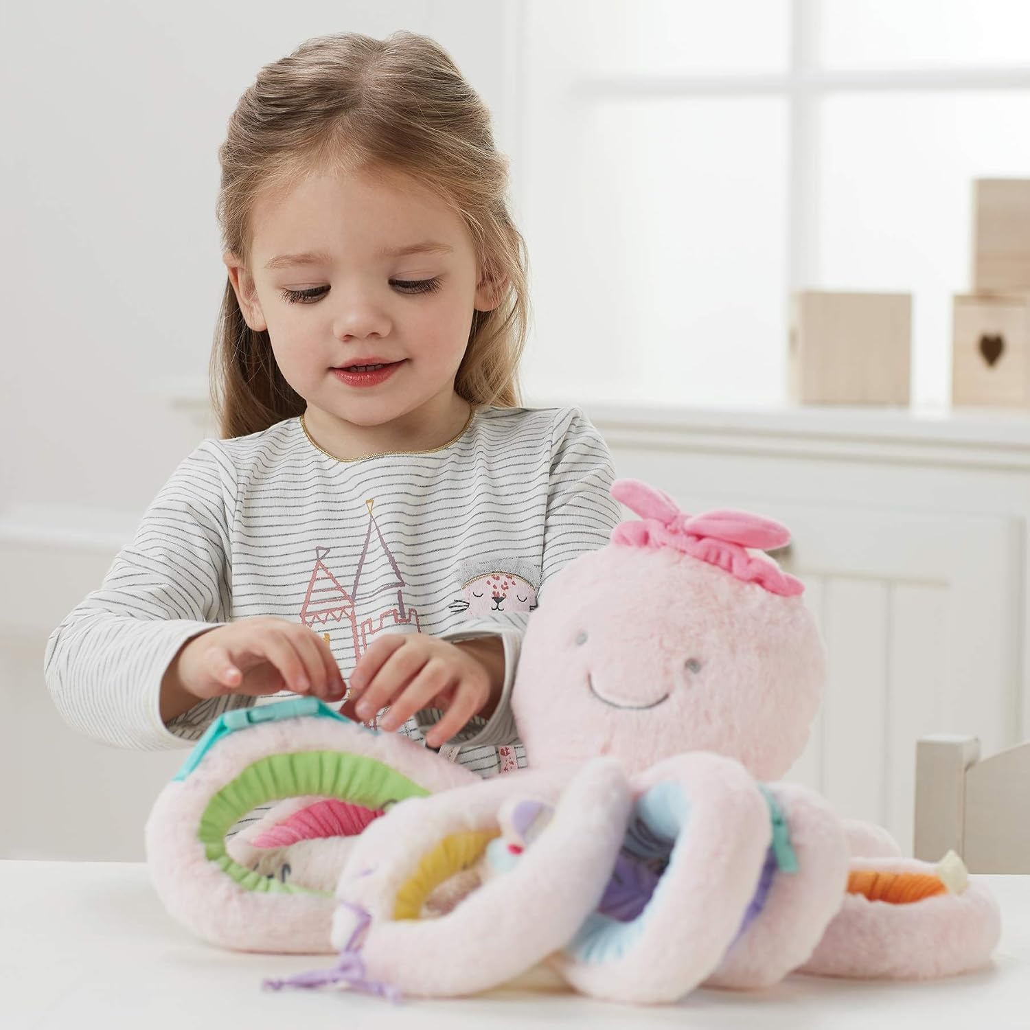 image:imageMud Pie Gray Octivity Plush Pal Grey 15 12 X 15 12