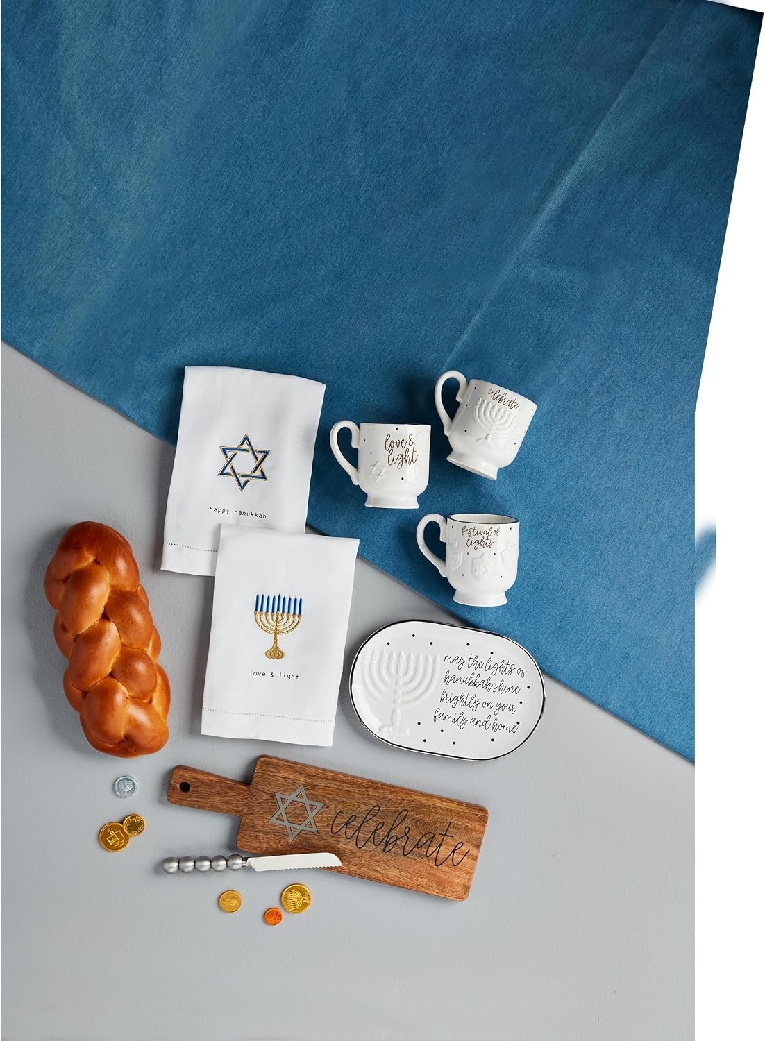 image:imageMud Pie Hanukkah Mug Love 14 oz