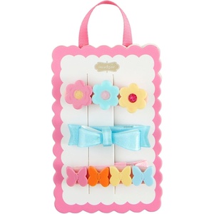 Mud Pie Children’s Blue Bow Spring Hairclips