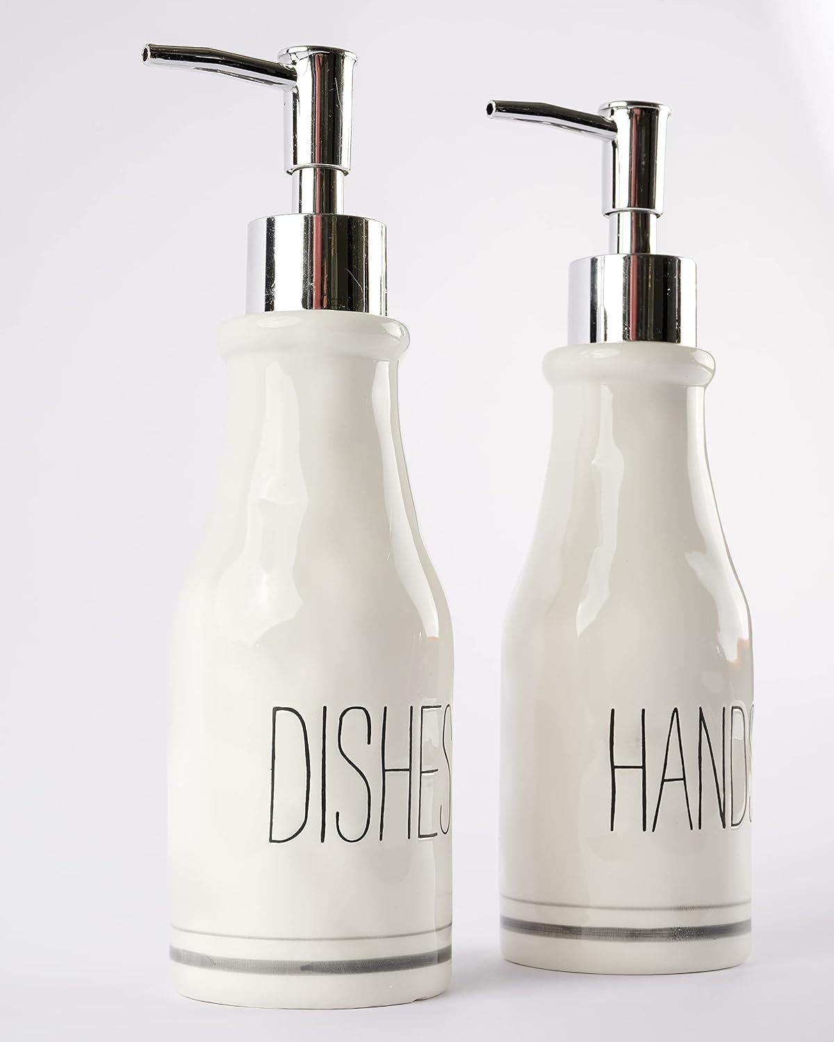 image:imageMud Pie Farmhouse Ceramic Hand and Dish Soap Pump Dispenser SetHands and Dishes