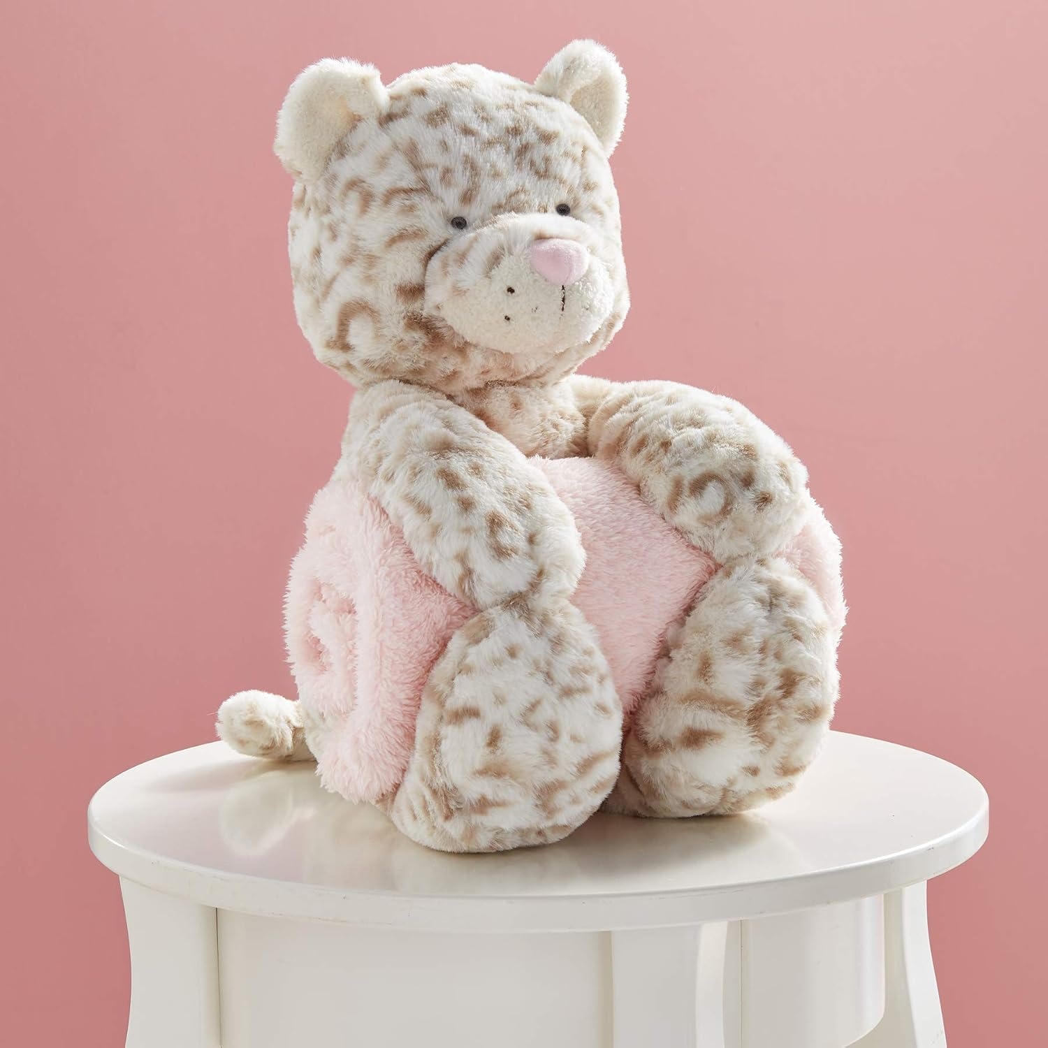 image:imageLeopard Plush with Blanket