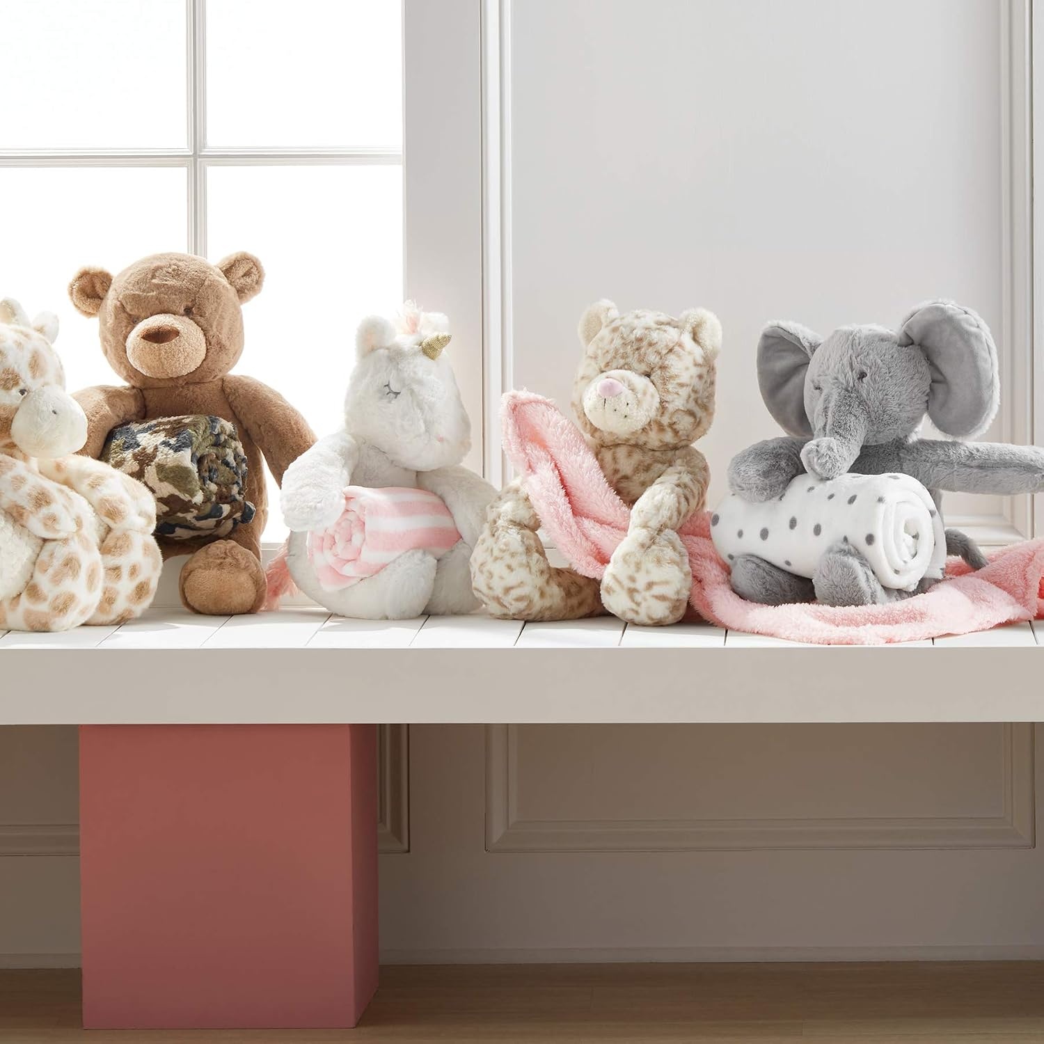 image:imageLeopard Plush with Blanket