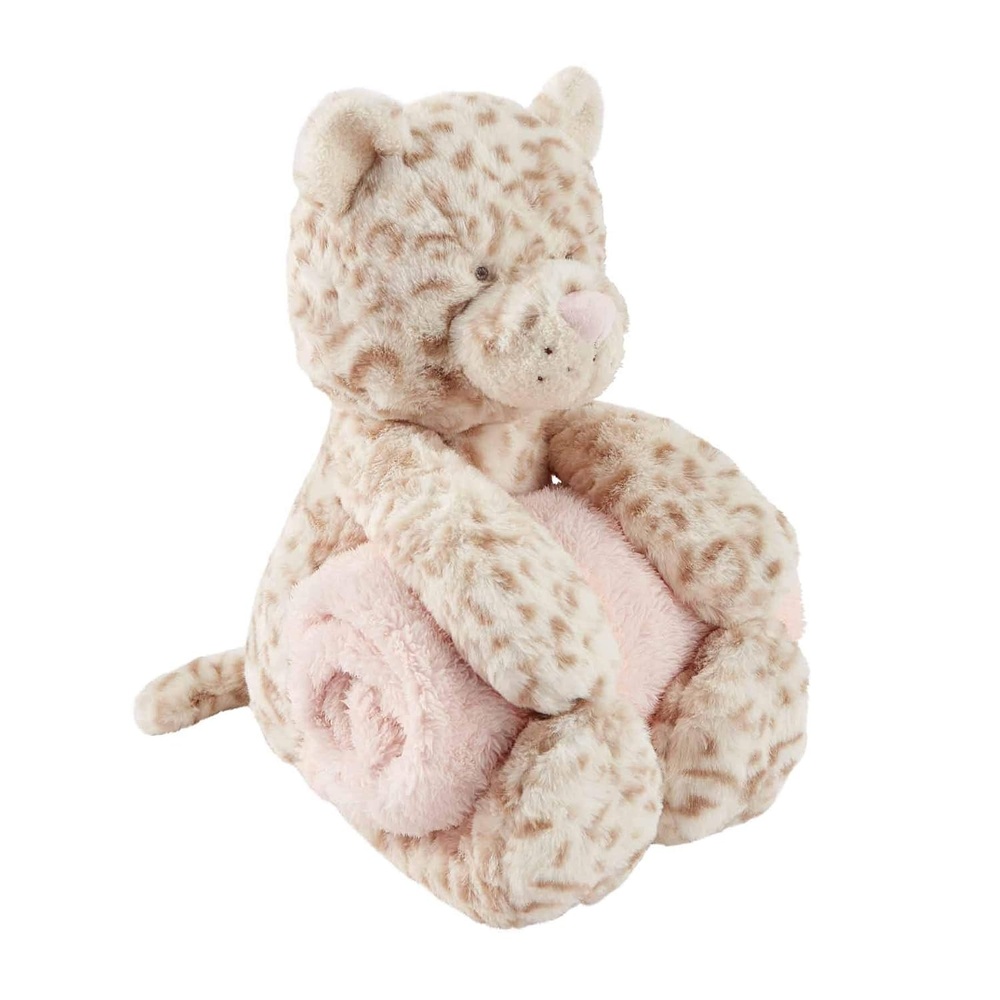 image:imageLeopard Plush with Blanket