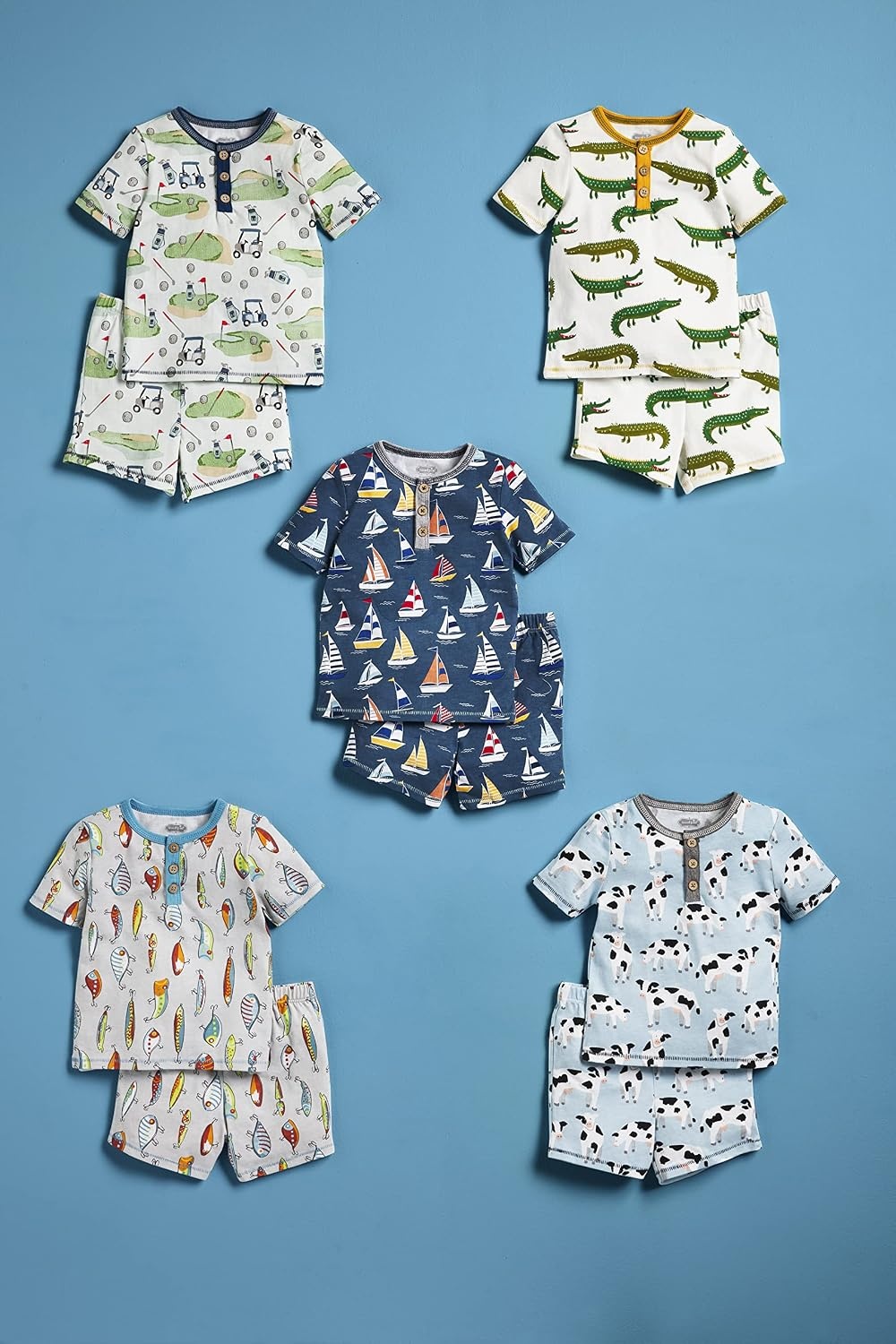 image:imageMud Pie boys Golf Pajama SetGolf