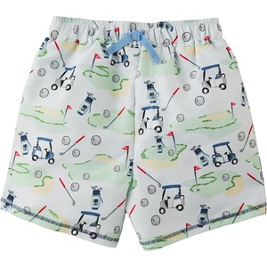 Mud Pie Boys Toddler Swim Trunks(Golf)