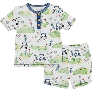 Mud Pie boys Golf Pajama Set(Golf)