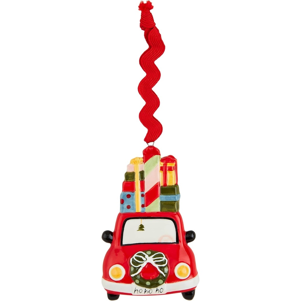 image:imageMud Pie Boxed Ceramic Ornaments Car 4 12 x 2 12