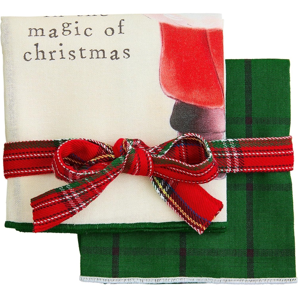 image:imageMud Pie Classic Christmas Towel Standing 26 x 16 12