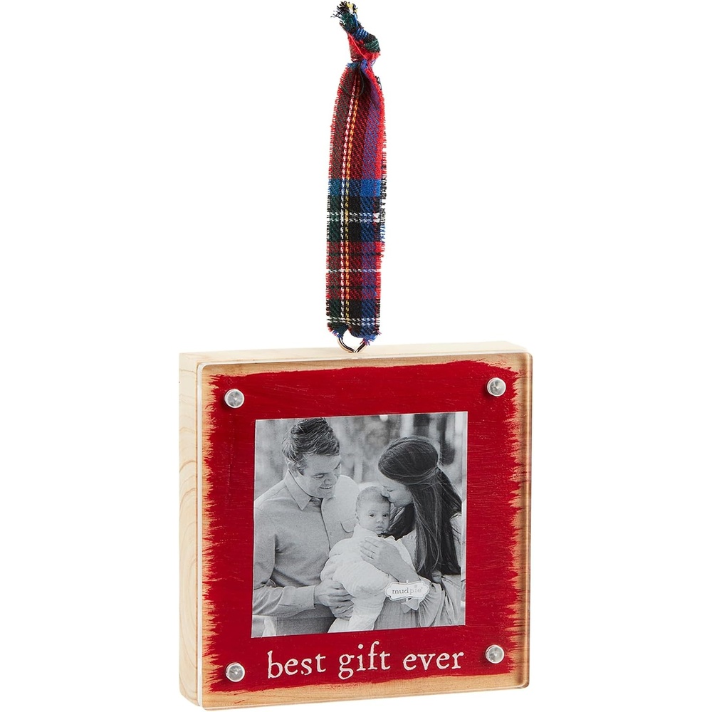 image:imageMud Pie Frame Ornament Best Gift 4 x 4