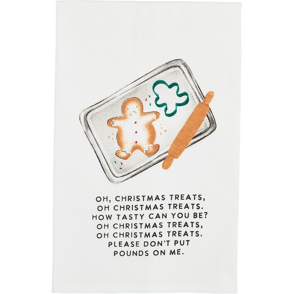 image:imageMud Pie Gingerbread Man Towel Pounds 26 x 16 12