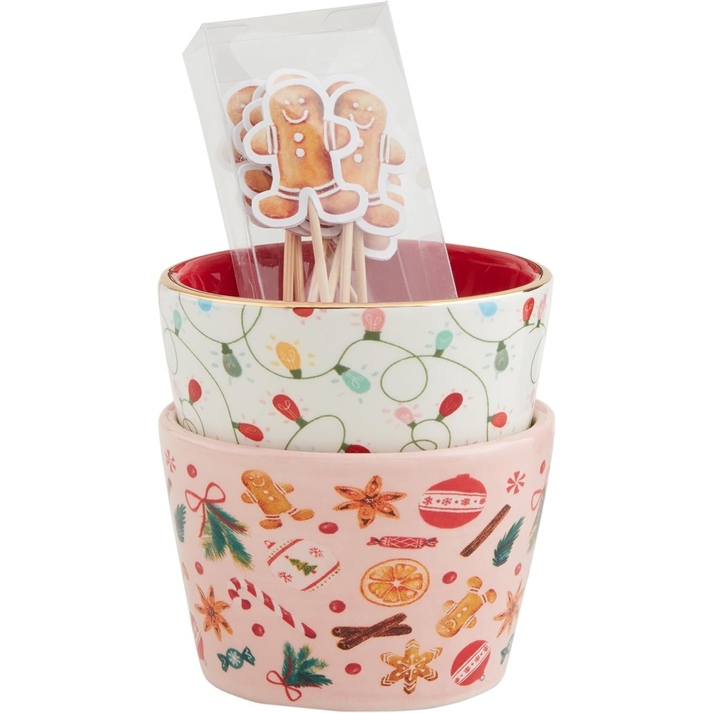 image:imageMud Pie Tidbit Toothpick Set Lights tidbit 2 x 3 dia toothpick 3 14