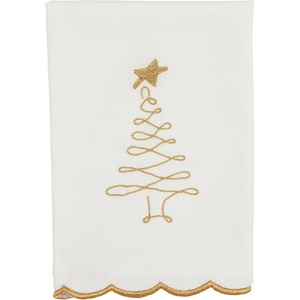 Mud Pie Embroidery Towel, Tree, 21″ x 14″